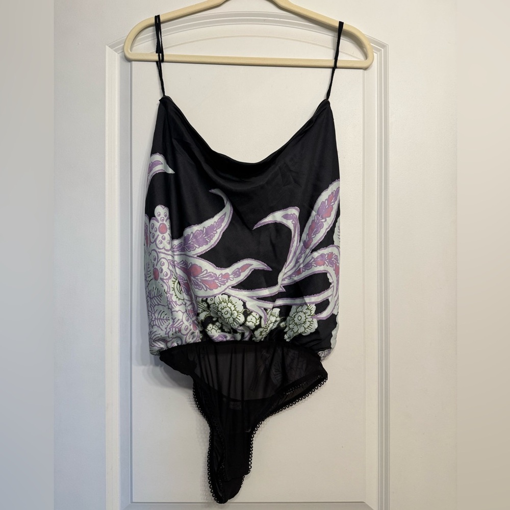 Free People Spellbound strapless bodysuit
